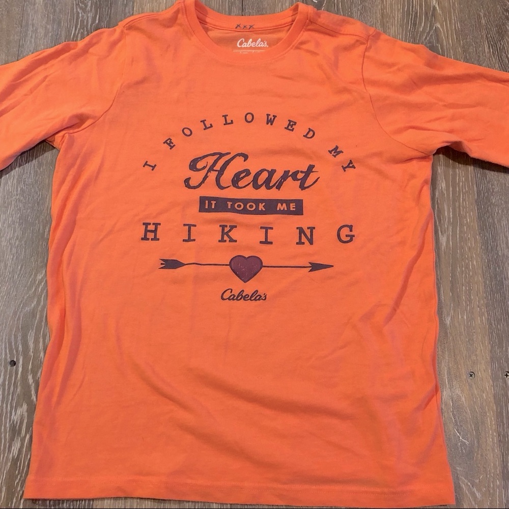 Cabela’s hiking tee shirt